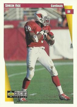 Simeon Rice Arizona Cardinals 1997 Upper Deck Collector's Choice NFL #132